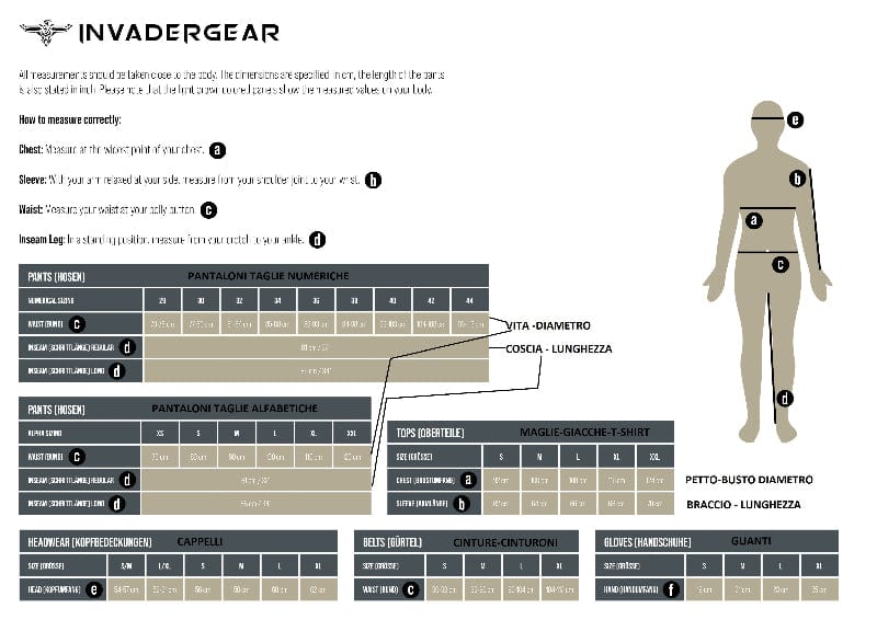 INVADER GEAR Pantaloni Combat Pantalone Combat Woodland Predator