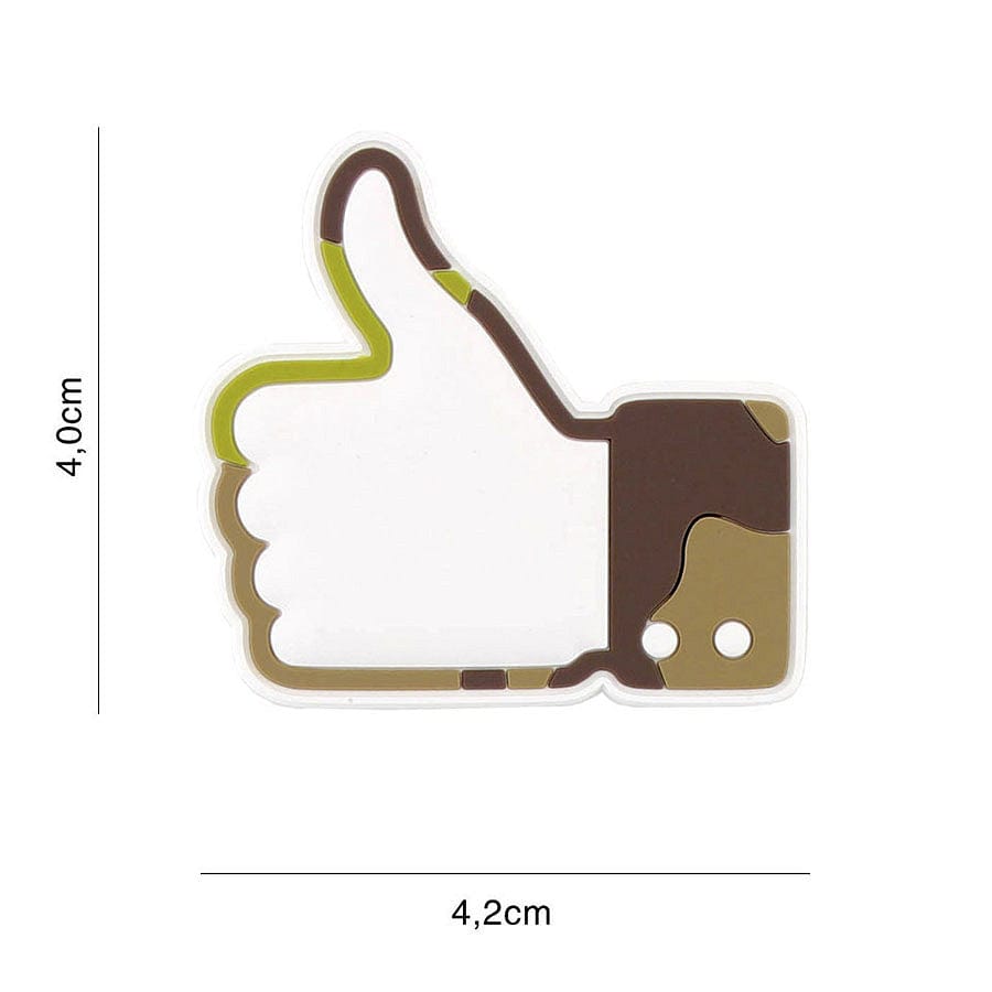 101 Inc Patch Patch 3D PVC Like/don't like