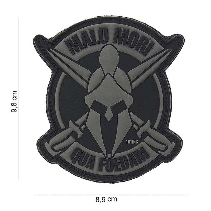 101 Inc Patch Grigio Patch 3D PVC Malo Mori