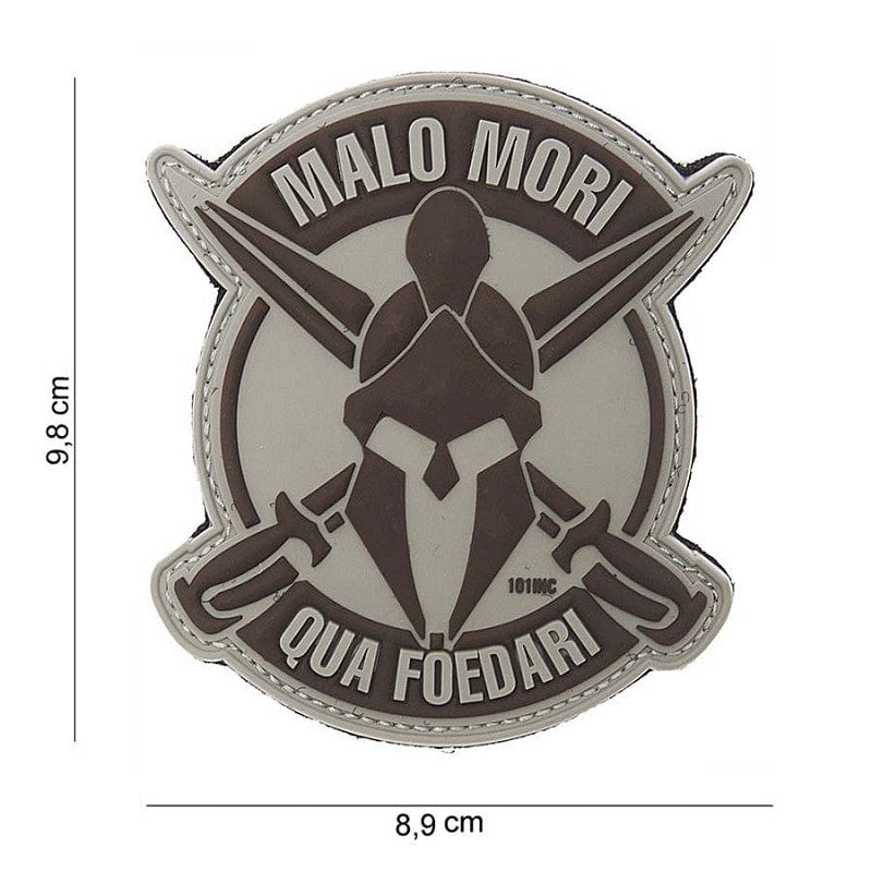 101 Inc Patch Bianco Patch 3D PVC Malo Mori