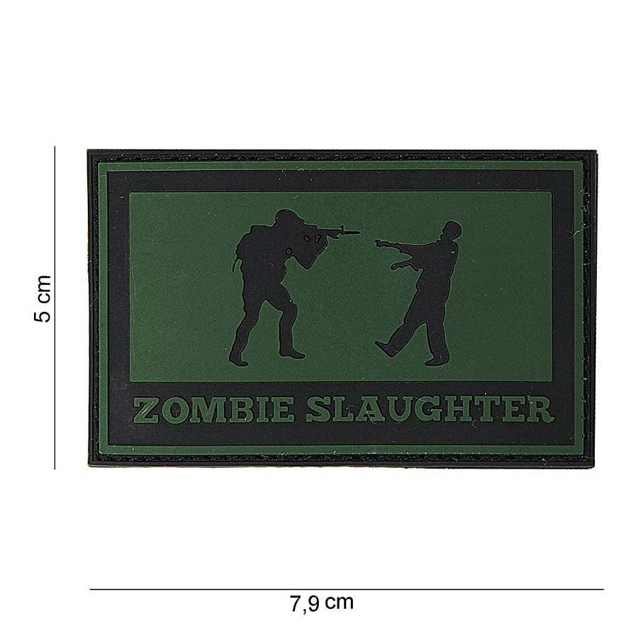 101 Inc Patch Patch 3D PVC Zombie Slaughter Od