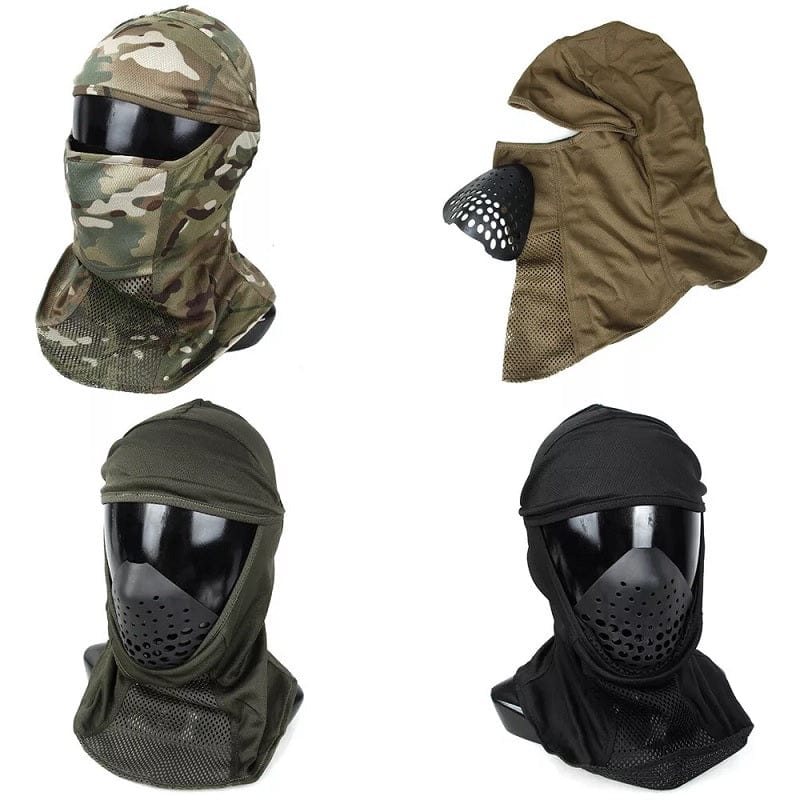 Balaclava con Protezione Viso Forata TMC