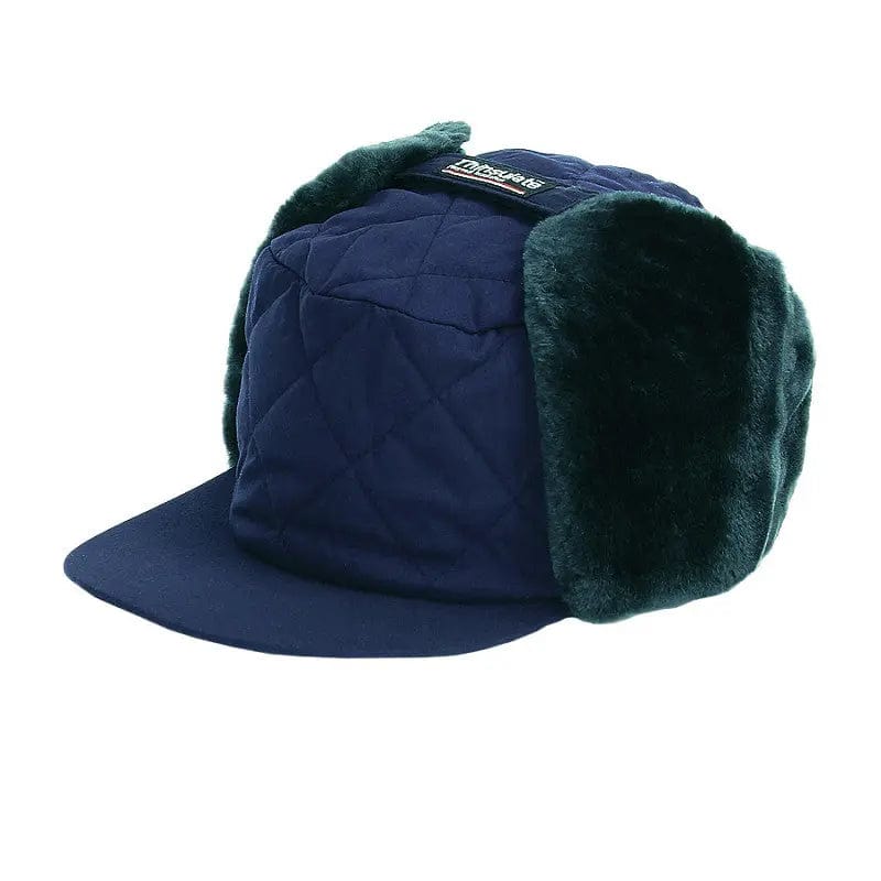 Cappello con paraorecchie a 5 pannelli e fodera in pile Cappello con paraorecchie a 5 pannelli e fodera in pile