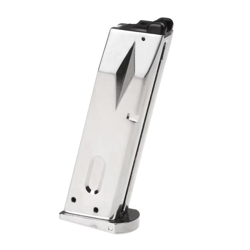 LS Caricatore a gas Pistola Caricatore a Gas M9 Silver Gbb da 25 colpi - LS