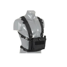 Carica l&#39;immagine nel visualizzatore di Gallery, chest rig leggero nero
