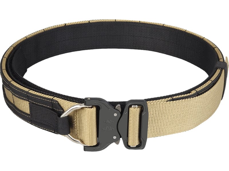Defcon 5 Tan Cintura Lima Tactical con Velcro Interno e Fibbia in Acciaio