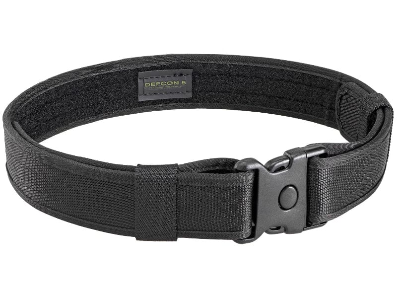 Defcon 5 Cinture e Cinturoni Cinturone Militare in Cordura Nero - Defcon 5