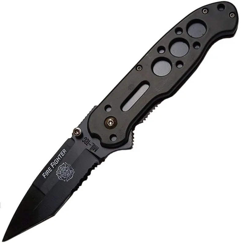 MIL-TEC Coltello Coltello Tascabile Fire Fighter Mil-Tec