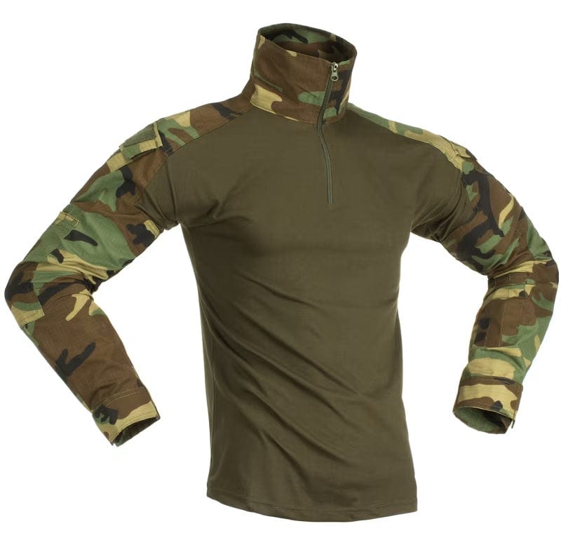 INVADER GEAR Abbigliamento Combat Shirt Woodland - Invader Gear