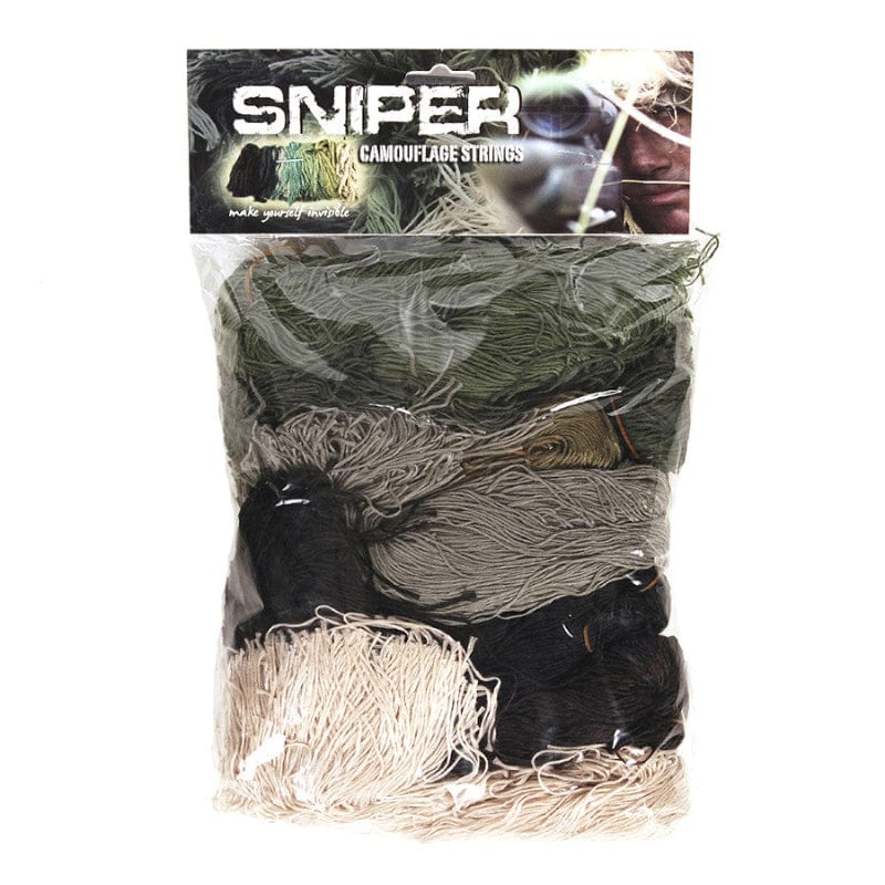 101 Inc Camouflage Cordini Mimetici Ghillie Camuffamento Arma e Elmetti