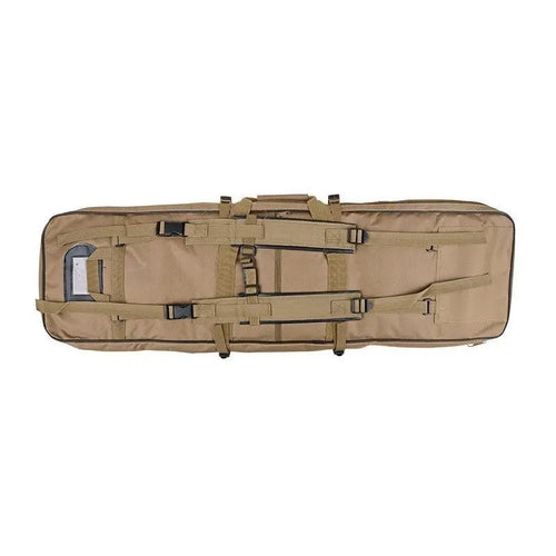 Borsa Porta Fucile 96cm doppia con Spallacci, Tan GFC