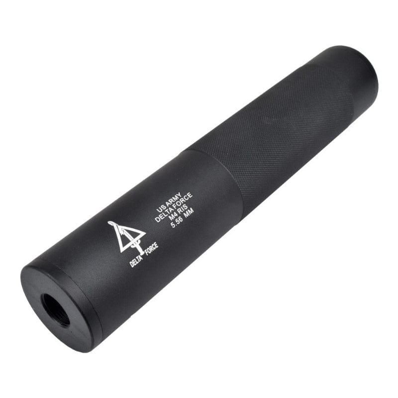 CYMA Silenziatore Silenziatore Softair 190x35mm Logo Delta Force - Cyma