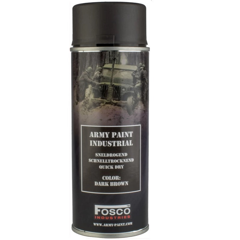 Vernice Spray Fosco da 400ml DARK BROWN FOSCO