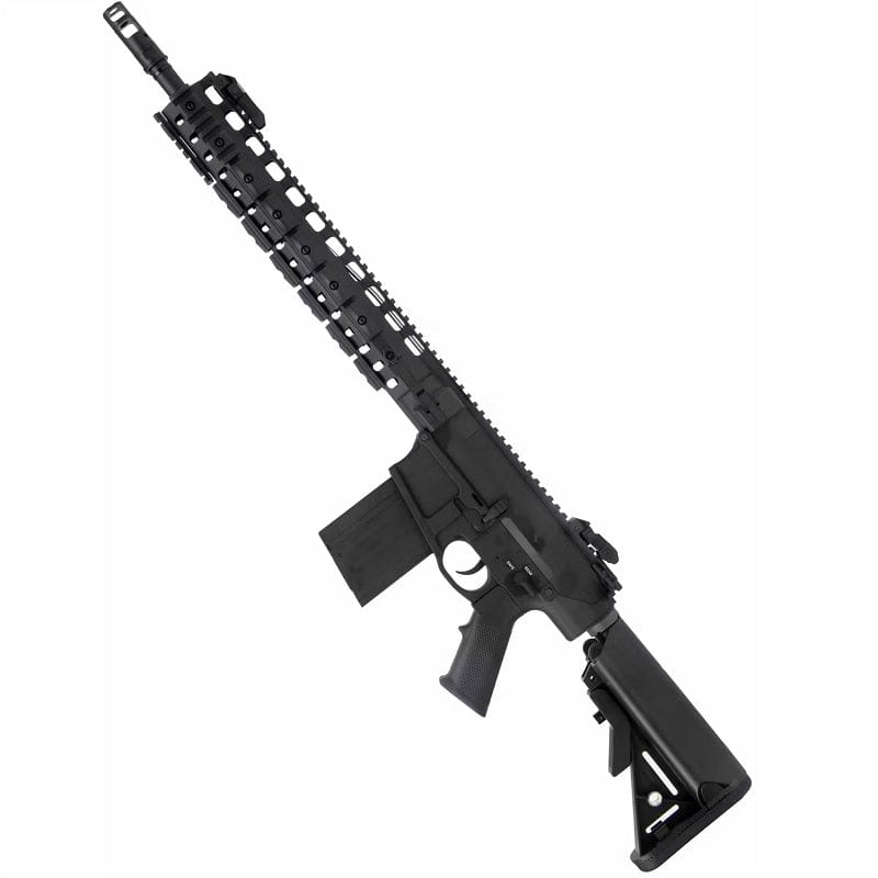 E&C Fucile elettrico SR-25 Replica AEG di Precisione Semi-Auto Full Metal, 7.62 USASOC EC-909