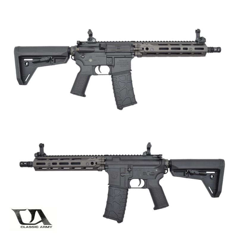 CLASSIC ARMY Fucile elettrico Classic Army M4 Mk18 III Fucile Elettrico Nero Grigio Full Metal
