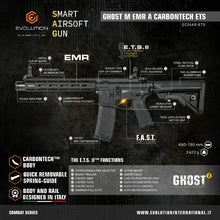 Carica l&#39;immagine nel visualizzatore di Gallery, M4 Ghost S EMR Carbontech ETS - Evolution Evolution
