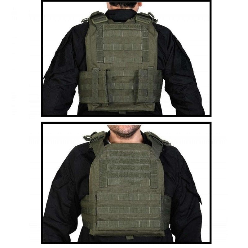 Tattici Gilet Tattico Porta Placche Task Force Od - Delta Tactics Gilet Tattico Porta Placche Task Force Od - Delta Tactics 
