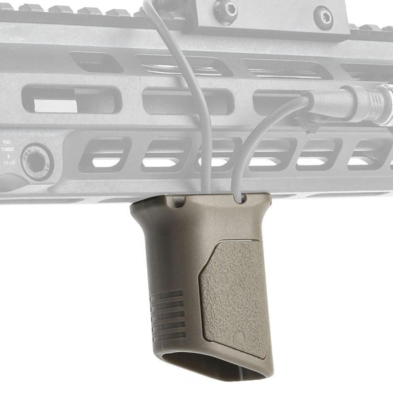 MP Impugnature sotto canna Impugnatura Verticale M-LOK/KEYMOD con passaggio cavi - Tan