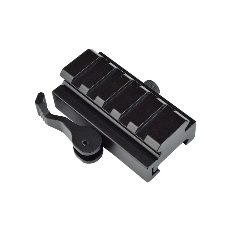 JS-TACTICAL Rialzo Slitta Rialzo Slitta 1/2 pollice 5 slots con aggancio QD - Js Tactical