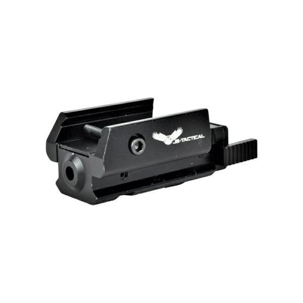 JS-TACTICAL Torcia e laser Laser Per Pistole, puntatore Rosso con Slitta Weaver Js-tactical