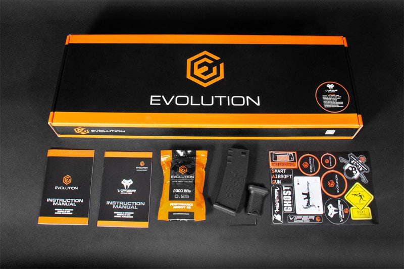 Evolution Fucile elettrico M4 Ghost Viper 3.0 M, Fucile Elettrico con Mosfet Programmabile ETS IV - Evolution