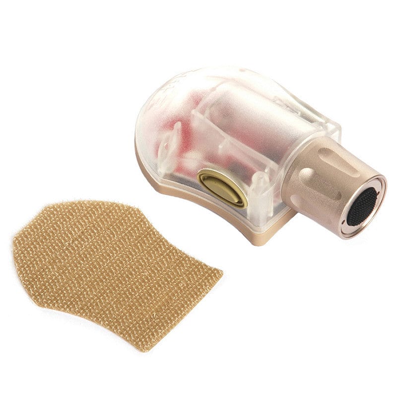 ELEMENT Torcia e laser Led Rosso Base Tan Manta Strobe per Elmetto, Luce Led con Velcro - Element