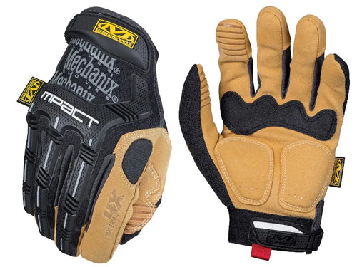 Mechanix Wear M-PACT Black Tan Material 4X MECHANIX