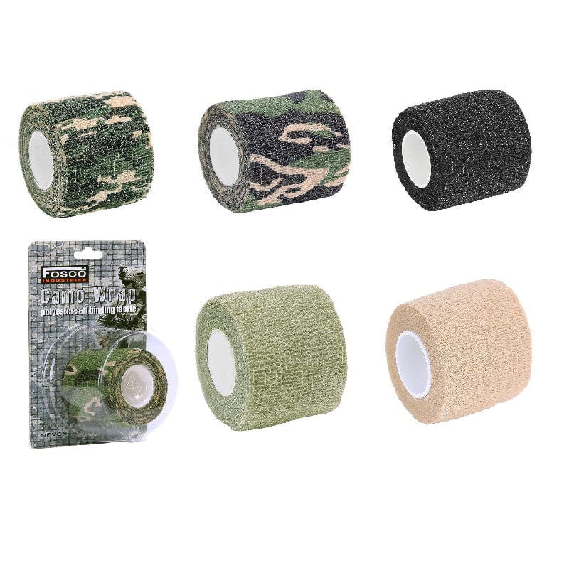 MIL-TEC Camouflage Tan Nastro Elastico Mimetico camuffamento Armi e Accessori - 101 Inc