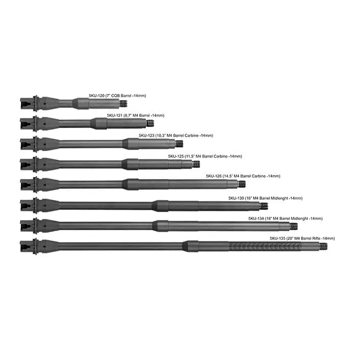 5KU Canna esterna Canna Esterna Outer Barrel M4/AR15 da 8,5 pollici - 5KU