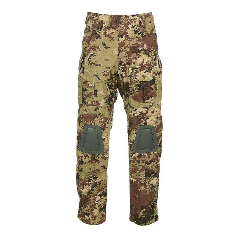 101 Inc Pantaloni Combat S Pantalone Combat Vegetato con Ginocchiere