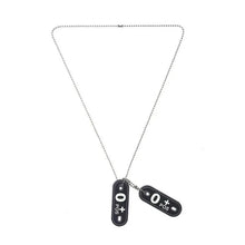 Carica l&#39;immagine nel visualizzatore di Gallery, Dog Tag Gruppo Sanguigno in PVC - 101Inc Softair and Game
