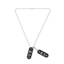 Carica l&#39;immagine nel visualizzatore di Gallery, Dog Tag Gruppo Sanguigno in PVC - 101Inc Softair and Game
