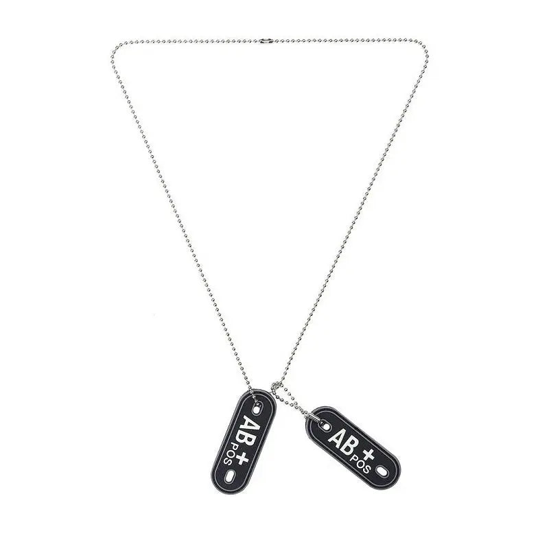 Dog Tag Gruppo Sanguigno in PVC - 101Inc 101 Inc