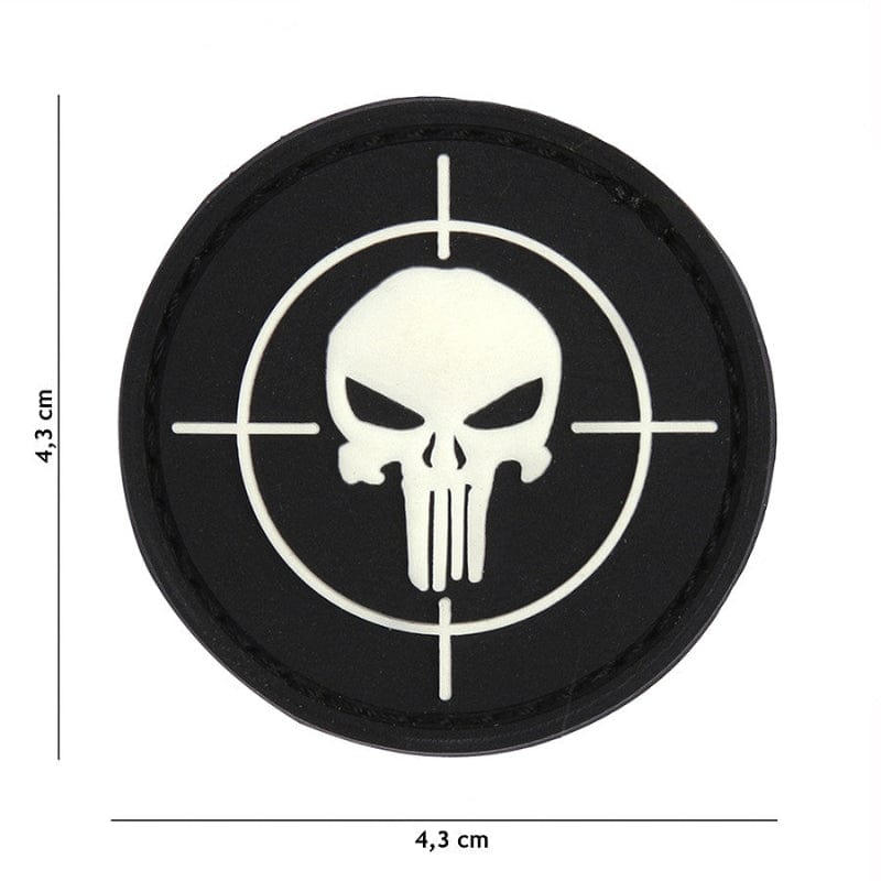 101 Inc Patch Patch 3D PVC Punisher sight