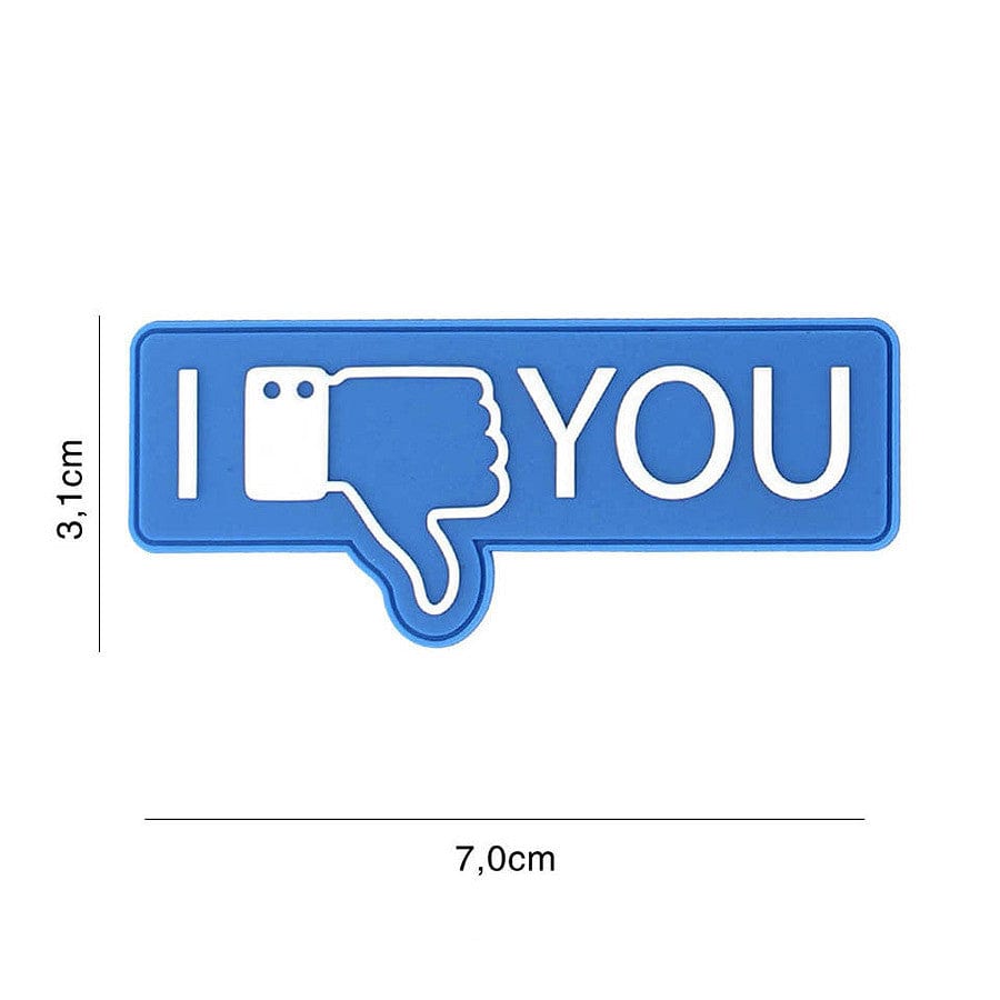 101 Inc Patch Patch 3D PVC I don't like you