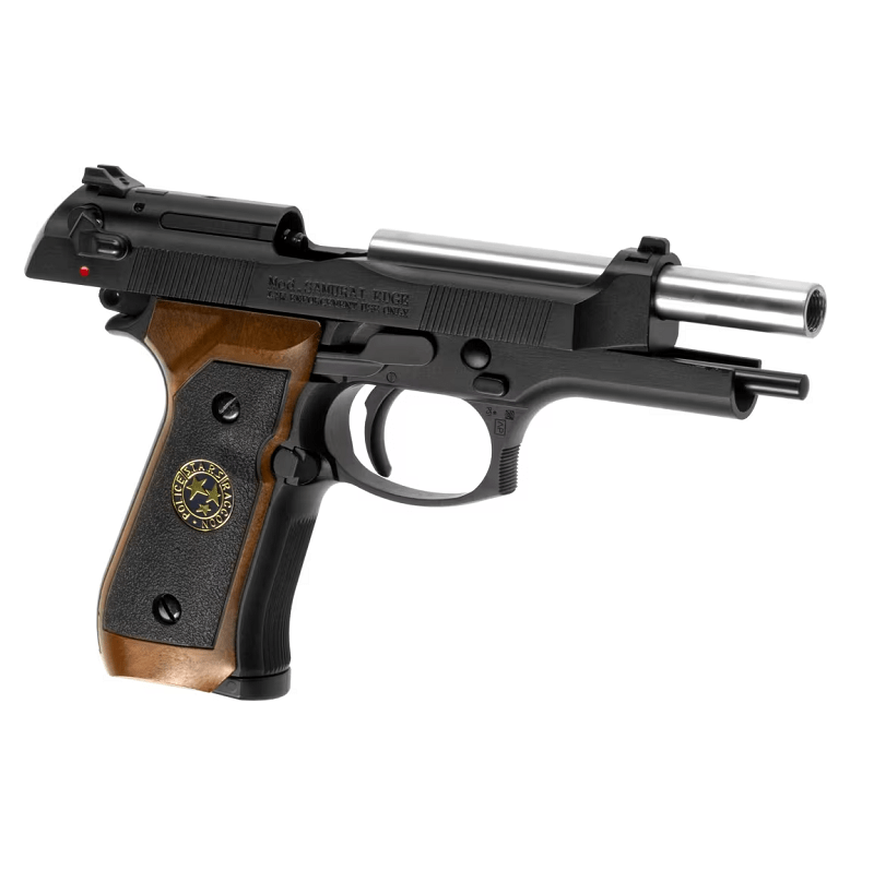 WE Airsoft Pistola a Gas WE Pistola a Gas M92 Samurai Edge Biohazard