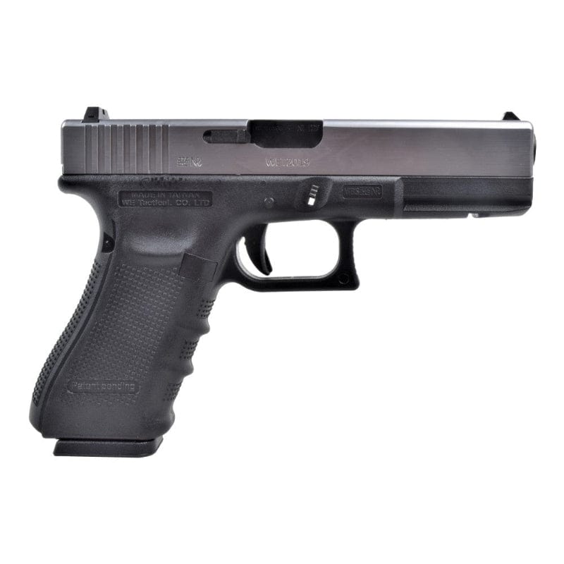WE Airsoft Pistola a Gas Pistola Softair Glock G18 Silver WE Gen4