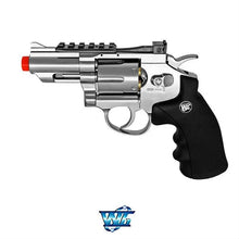 Carica l&#39;immagine nel visualizzatore di Gallery, Revolver a Co2 2,5 pollici Full Metal Silver - WG 
