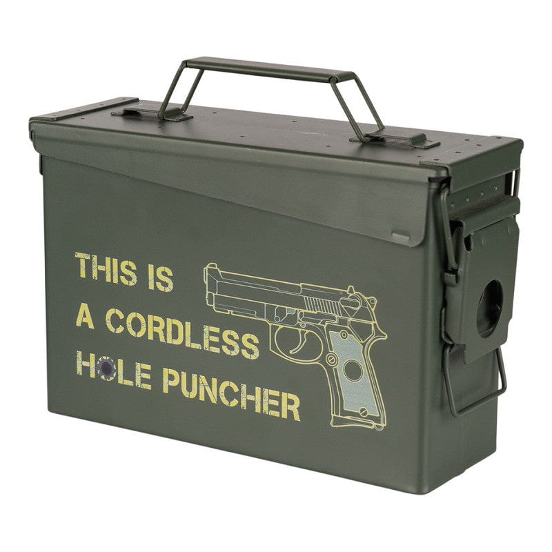 FOSCO Cassetta porta munizioni Hole Puncher Box Porta Munizioni Cal.30mm con stampa