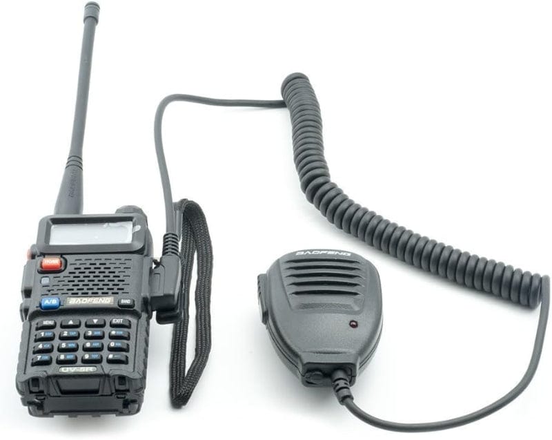 BAOFENG Cuffie e Auricolari Baofeng Microfono e Ptt Standard stile Police