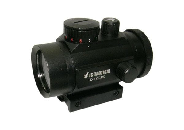 JS-TACTICAL Ottiche e Red Dot Red Dot Tubo da 46mm, Mirino Rosso-Verde 1X46