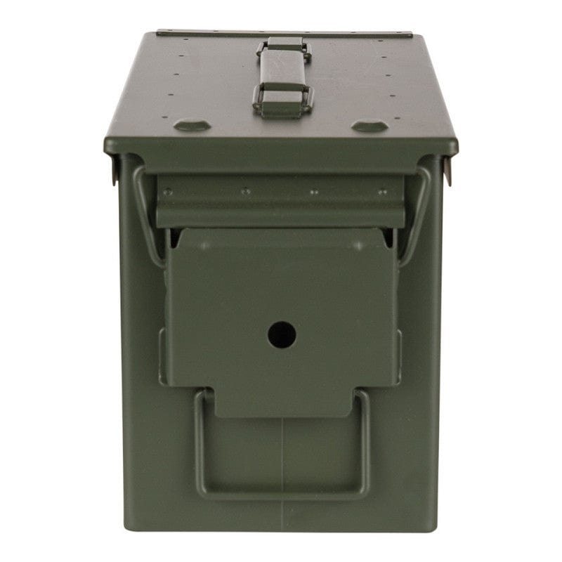 FOSCO Cassetta porta munizioni Box Porta Munizioni Cal.50mm con stampa Bombs Away