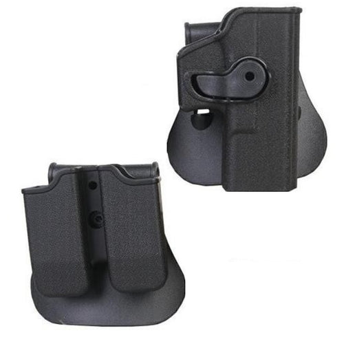 set fondina piu porta caricatori glock