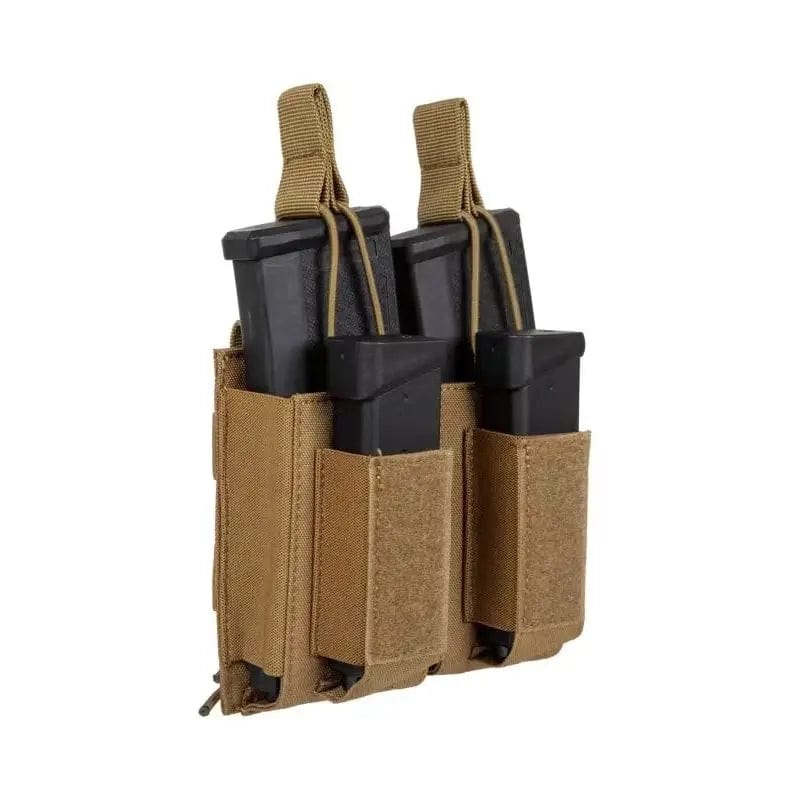 O'Guns Porta Caricatori Da 6 Posti In Cordura - Apertura Rapida Con Velcro, Per Caricatori Standard Da Tiro Sportivo