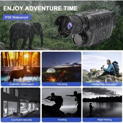Foyu Trail Cameras Visore Notturno Digitale Monoculare Infrarossi