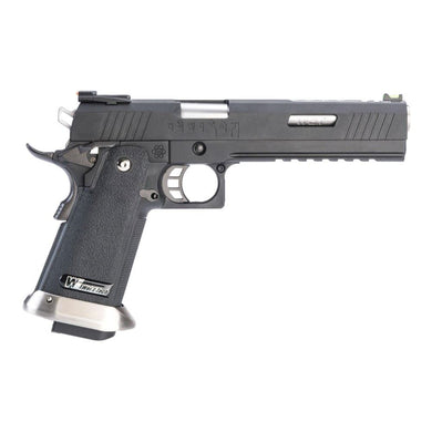 Pistola a gas Hi-Capa 6.0 IREX FORCE WE nera/silver WE Airsoft