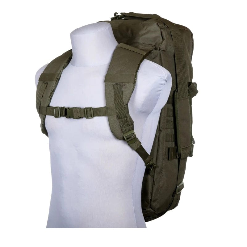 GFC Borsone Borsone Militare 40lt con Spallacci Imbottiti e Maniglia OD