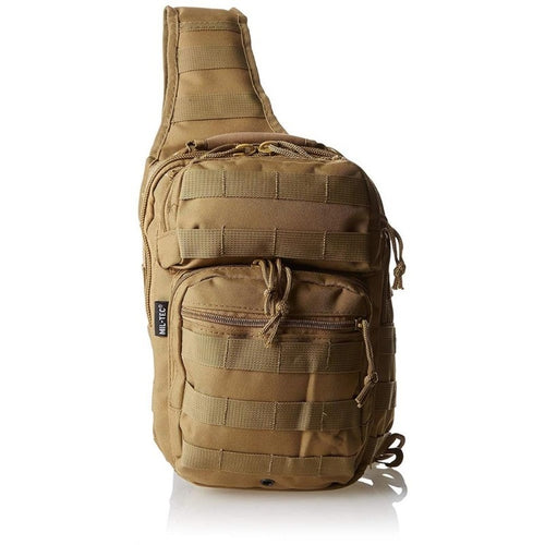 Zaino Monospalla Assoult MIL-TEC 10L Tan MIL-TEC