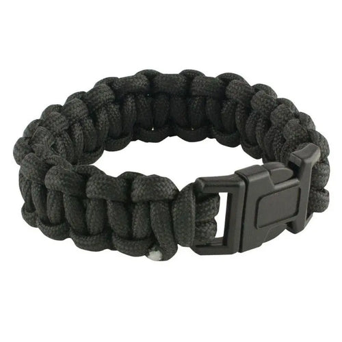 bracciale paracord nero