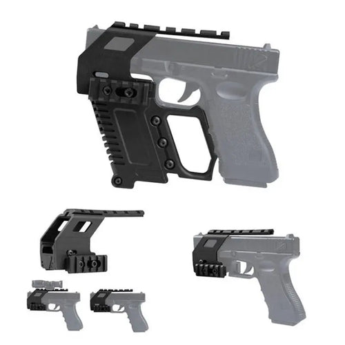 kit carabina pistola softair glock